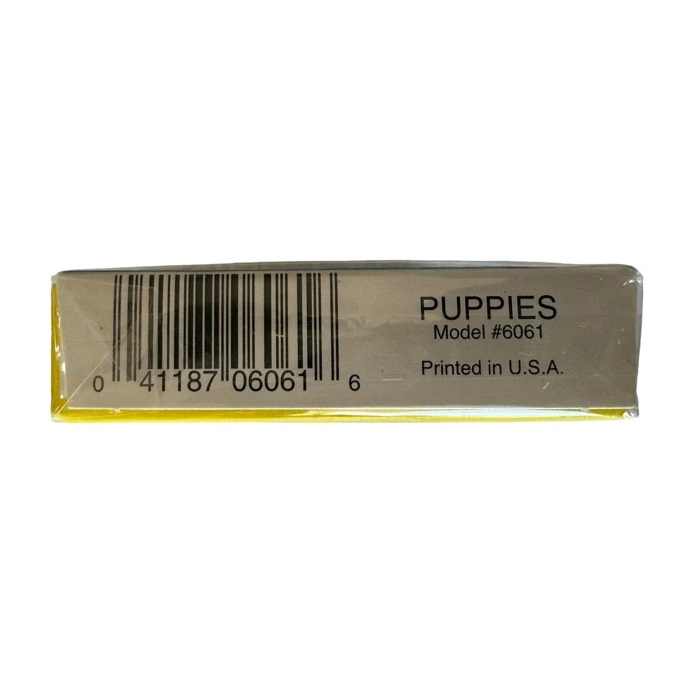 Puppies Playing Cards 54 Count Pet Owner Brand Dog Lovers New Sealed by Hoyle
